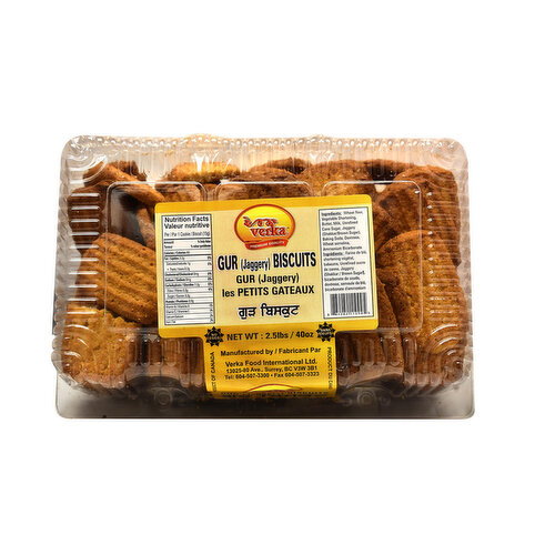 Verka - Gur Jaggery Biscuits