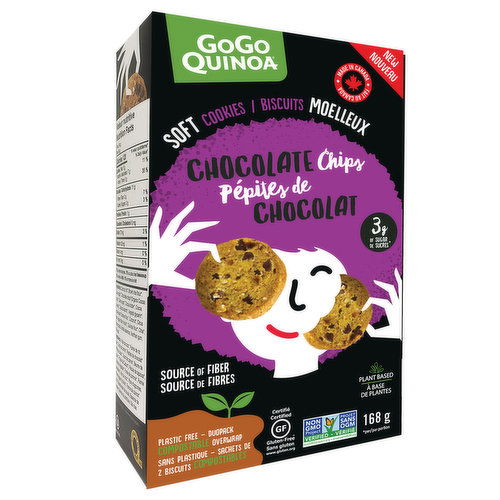 GO GO Quinoa - Soft Chocolate Chips Cookies