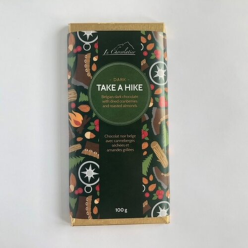 Le Chocolatier - Dark Take A Hike Chocolate Bar