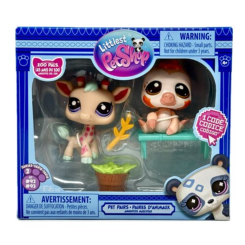 Littlest Pet Shop - Pet Pairs Zoo Pals 2pk