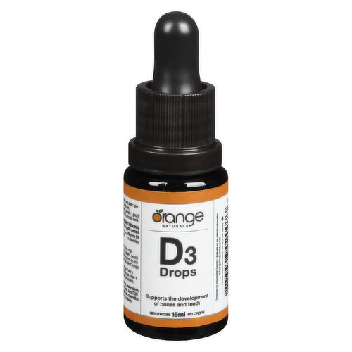 orange NATURALS - D3 Drops