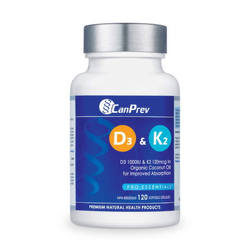 CanPrev - Vitamin D3 & K2