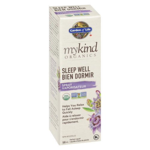 Garden of Life - Organics Sleep Well Spray