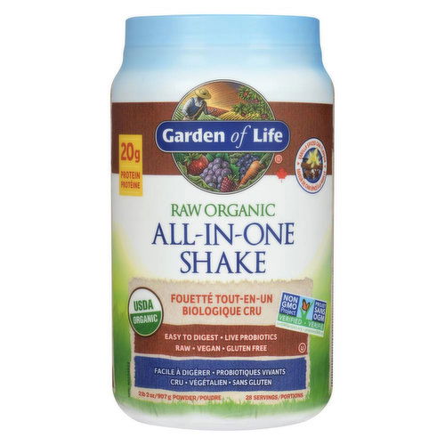 Garden of Life - Raw All in One Shake Vanilla Spiced Chai