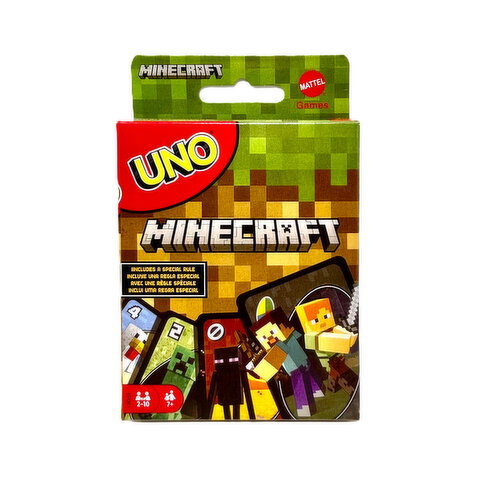 MATTEL - UNO - Minecraft Edition