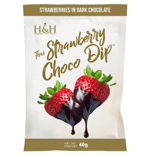 Healthy and Happy - Chocolate Strawberry