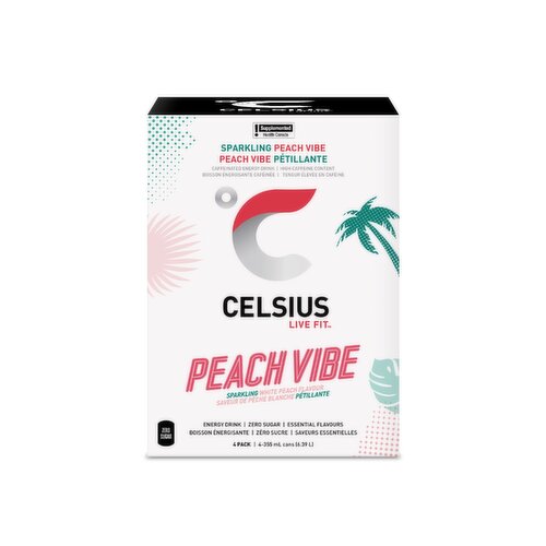 CELSIUS - Sparkling Peach Vibe