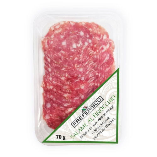 PREFERISCO - Fennel Salami Sliced