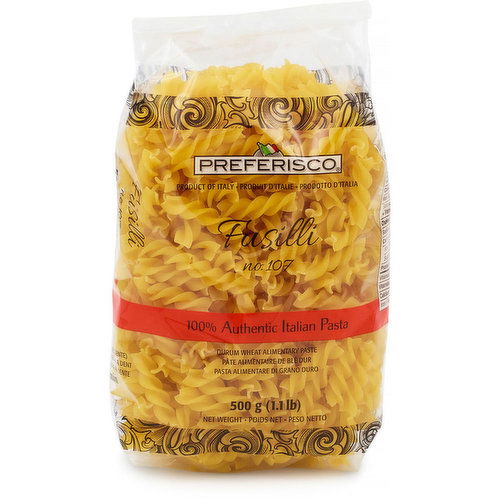 PREFERISCO - Fusilli Pasta