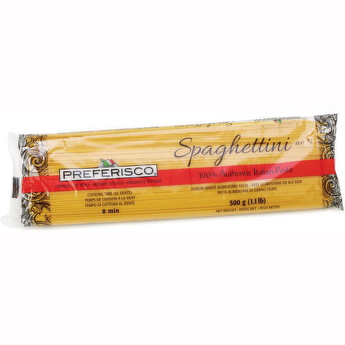 Preferisco - Spaghettini Pasta