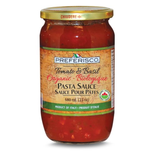 Preferisco - Pasta Sauce - Organic