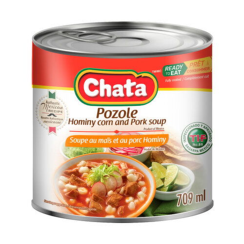 Chata - Pozole Hominy Corn & Pork Soup