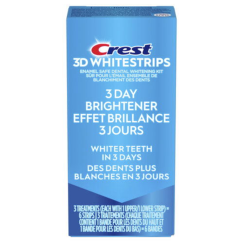 Crest - 3D White 3 Day White strips