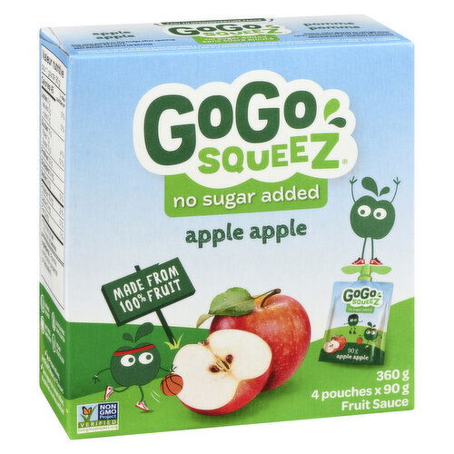 Gogo Squeez - Fruit Sauce, Apple