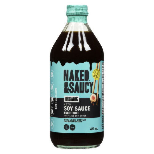 Naked & Saucy - Organic Keto Soy Sauce Substitute