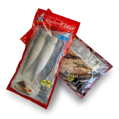 Smart Choice Seafood - Frozen Norway Mackerel Fillet Salted