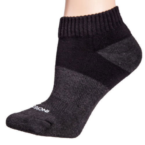 Incrediwear - Incredisock Active Low Cut Black Small