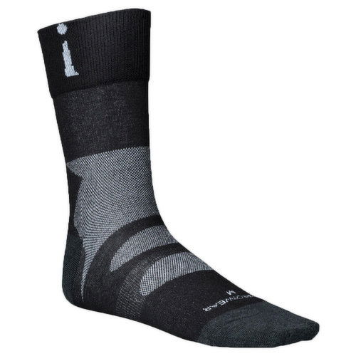 Incrediwear - Incredisock Sport Thin CA Black Large