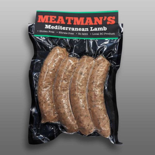 Meatman's - Mediterranean Lamb Sausages