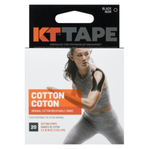 KT Tape - Cotton - Black