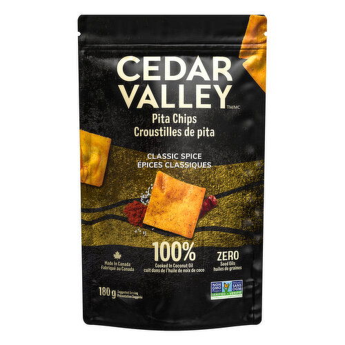 Cedar Valley - Pita Chip - Classic Spice