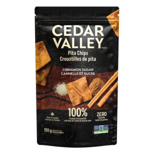 Cedar Valley - Pita Chip Cinnamon Sugar