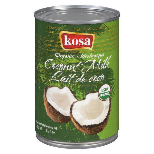 kosa - Can Coconut Milk Organic