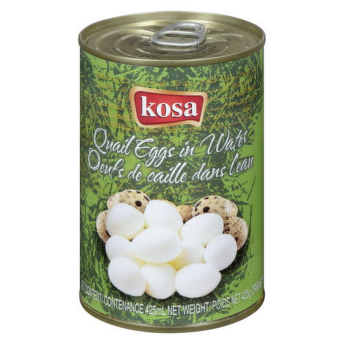 kosa - Quail Eggs in Water