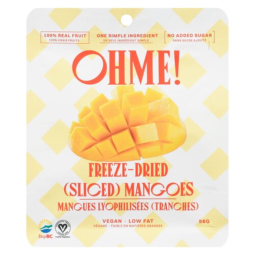 OHME - Freeze Dried Sliced Mangos
