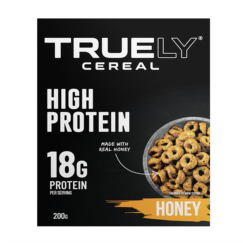 Truely Cereal - High Protein Honey Cereal