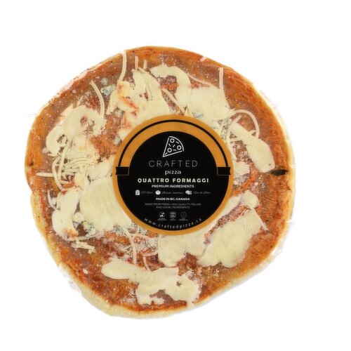 Crafted Pizza - Quattro Formaggi Pizza