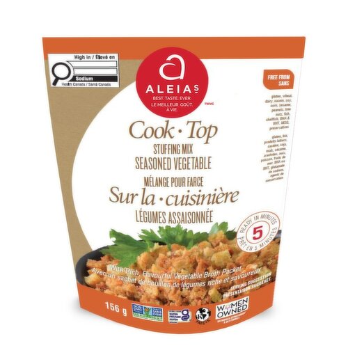 ALEIAS - Veg Cook Top Stuffing GF