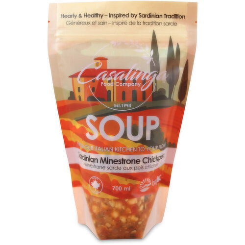 Casalinga - Sardinian Minestrone Chickpea Soup