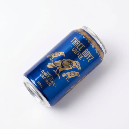 Three Boyz Coffee - Unsweetened Classic Black Cold Brew