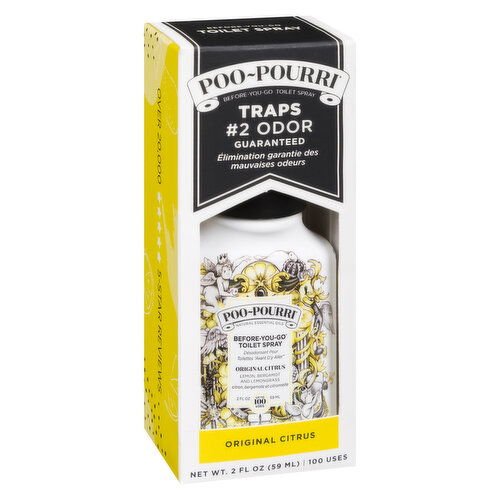 Poo-Pourri - Before You Go Toilet Spray Original Citrus