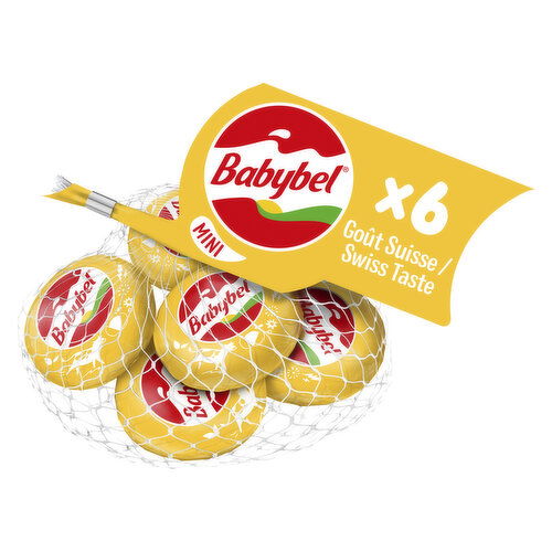 Babybel - Mini Swiss Cheese Snacks, 6 Pack