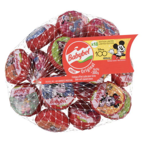 Babybel - Mini Original Firm Ripened Cheese