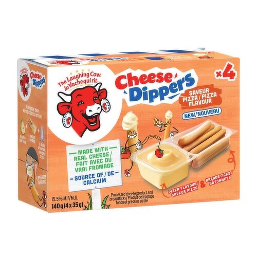 LAUGHING COW - Cheese Dippers Pizza