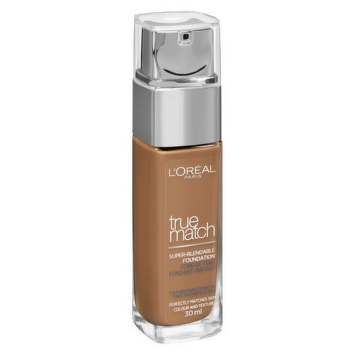 L'Oreal - True Match Super Blendable Face Foundation - 8C Nut Brown
