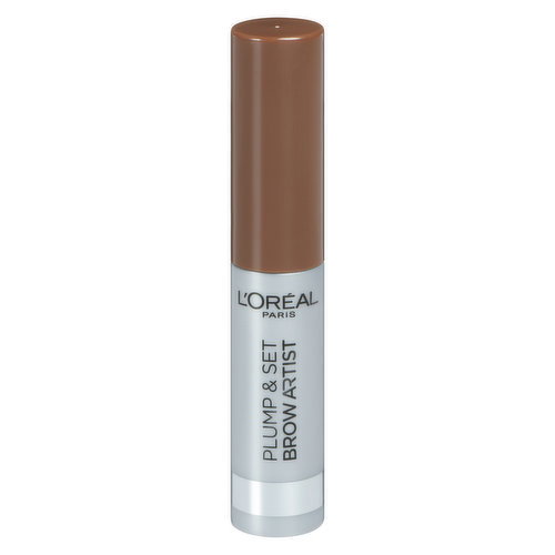 L'Oreal - Plump & Set, Volumizing Eyebrow Gel - Brunette