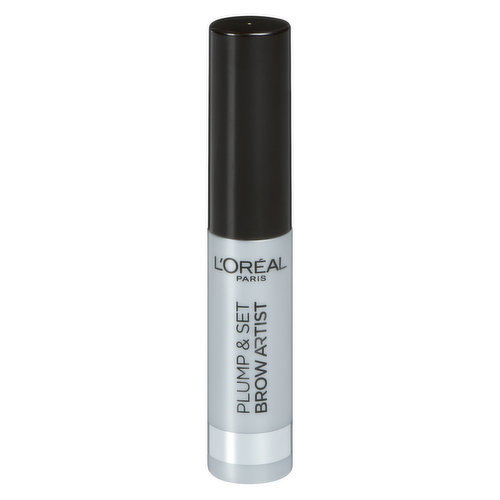 L'Oreal - Plump & Set, Volumizing Eyebrow Gel - Ebony