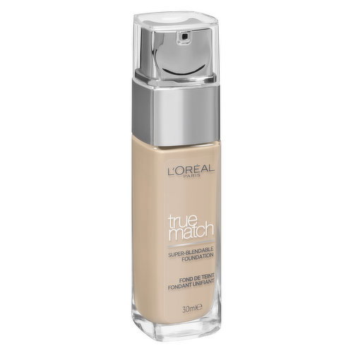 L'Oreal - True Match Super Blendable Face Foundation - 0.75N Pearl