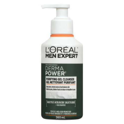 L'Oreal - Men Expert Derma Power Purifying Gel Cleanser