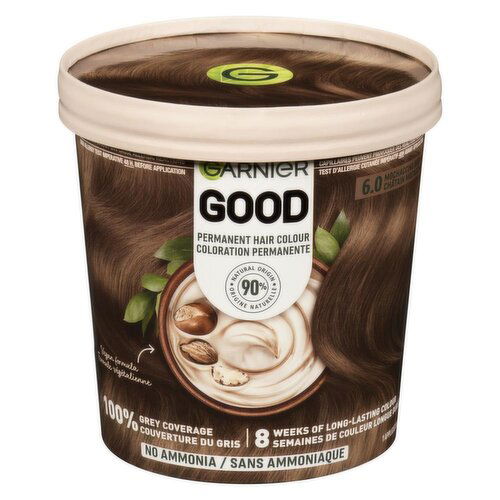 Garnier - Good Permanent Hair Colour, 6.0 Mochaccino Brown