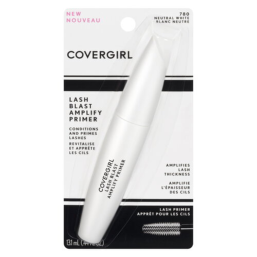 COVERGIRL - Lash Blast Amplify Eyelash Mascara Primer - Neutral White 780