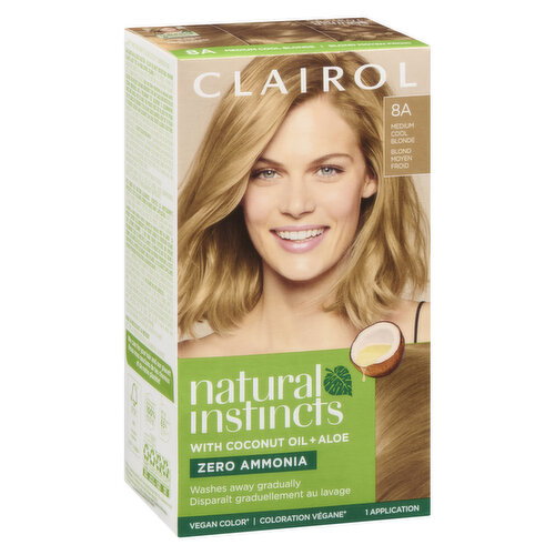 CLAIROL - Natural Instincts - 8A Medium Cool Blonde