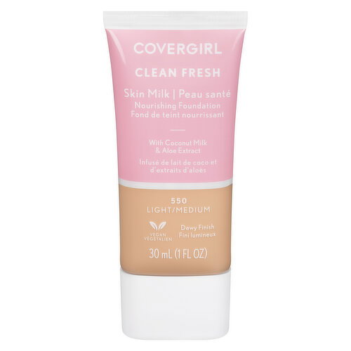 COVERGIRL - Clean Fresh Skin Milk Foundation - Light/Medium 550