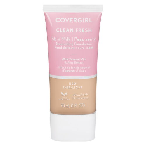 COVERGIRL - Clean Fresh Skin Milk Foundation - Fair/Light 530