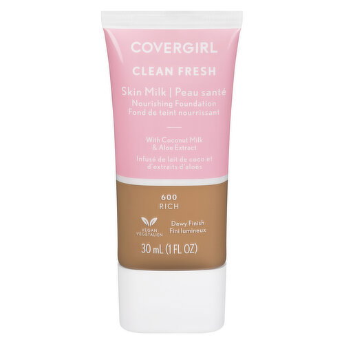 COVERGIRL - Clean Fresh Skin Milk Foundation - Rich 600