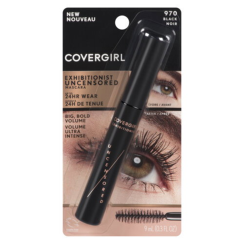 COVERGIRL - Eye Enhancer Uncensored Mascara - Black 970